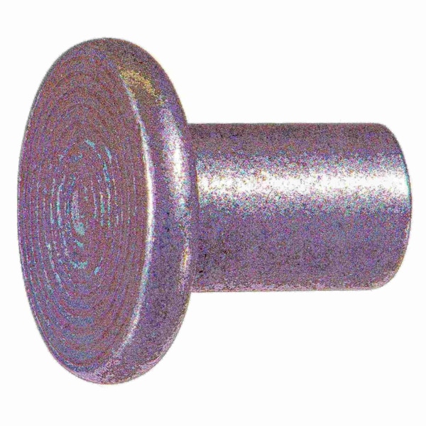 Midwest Fastener Solid Rivet, Flat Head, 5/16 in Dia., 1/2 in L, Steel Body, 10 PK 932521 - main
